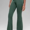 Leggings acampanados con cintura doblable Alo Softsculpt - Verde trébol