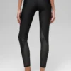 Leggings Airlift Rebel de cintura High-Waist y 7/8 - Negro