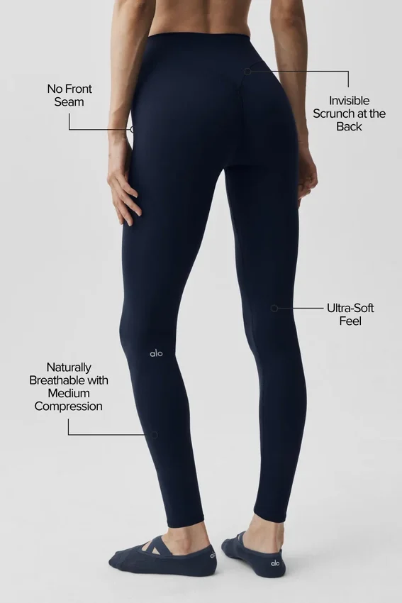 Leggings Alo Softsculpt 7/8 Define - Azul marino