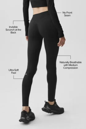 Leggings Alo Softsculpt 7/8 Define – Negro
