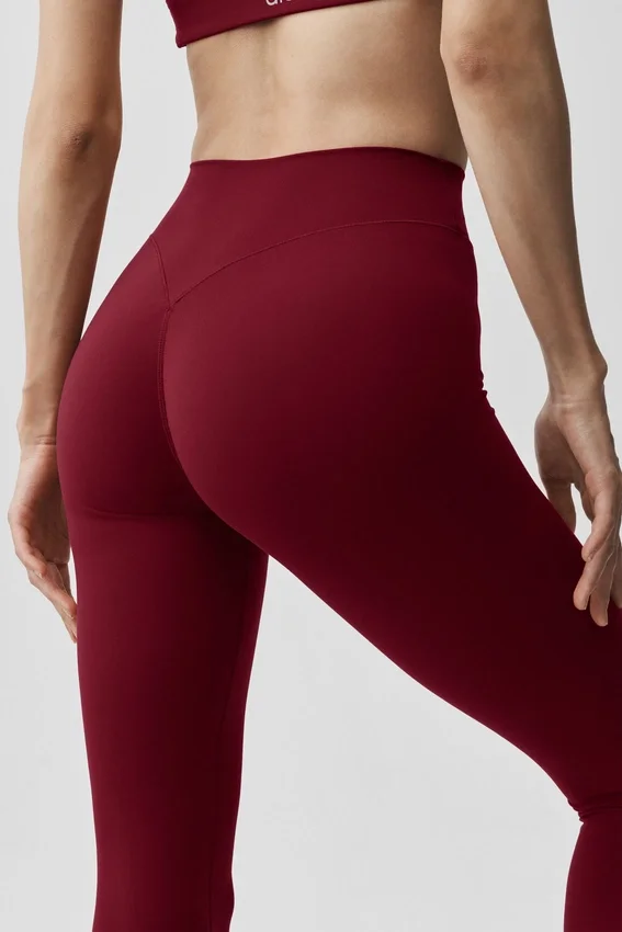 Leggings Alo Softsculpt 7/8 Define - Rojo Summer Romance