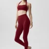 Leggings Alo Softsculpt 7/8 Define - Rojo Summer Romance