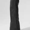 Leggings ancho y transparente «Game Time» - Negro