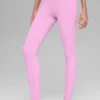 Leggings High-Waist 7/8 «Better Together» — Rosa Candy Heart/Blanco