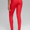 Leggings High-Waist Airlift Winter Warm — Rojo brillante