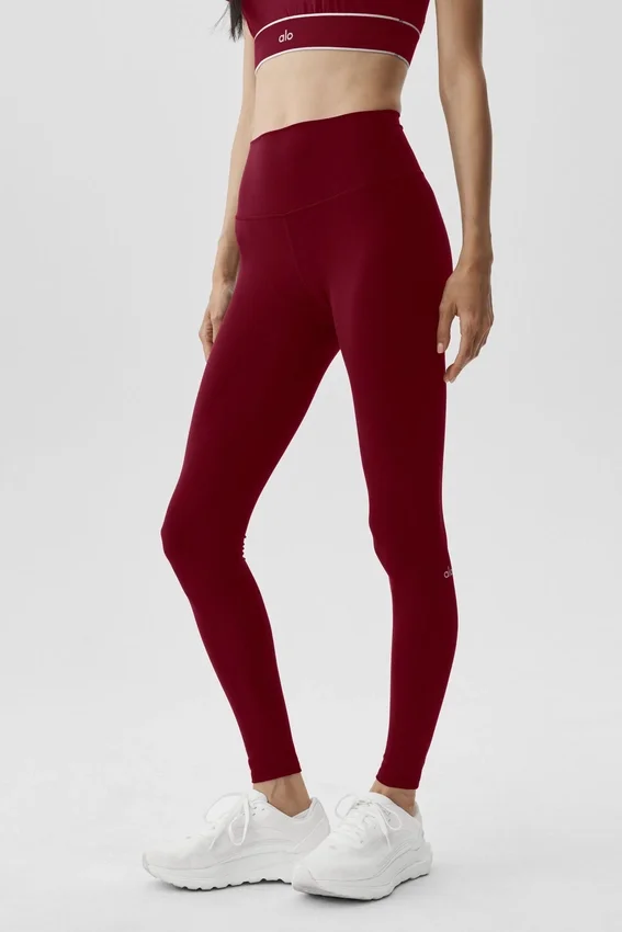 Leggings High-Waist Alo Softsculpt - Rojo Romance de Verano