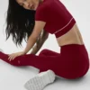Leggings High-Waist Alo Softsculpt - Rojo Romance de Verano