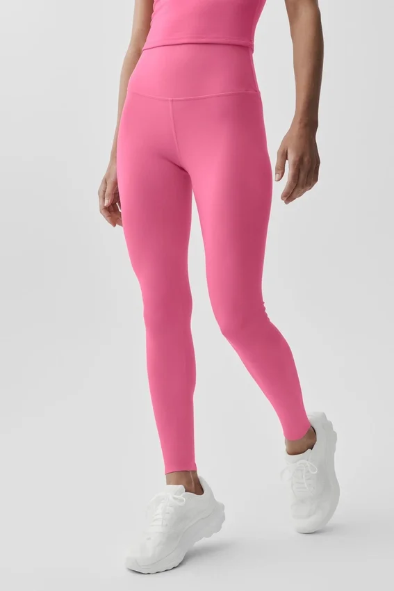 Leggings High-Waist Alo Softsculpt - Rosa paraíso