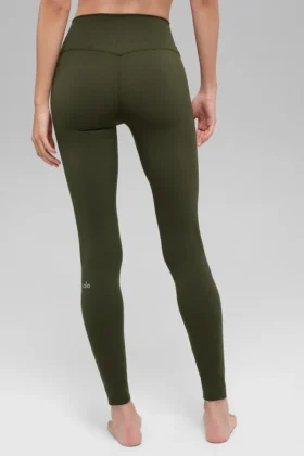 Leggings High-Waist Alo Softsculpt – Verde oliva