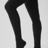 Leggings «High-Waist Goddess Legging» de Airbrush - Negro