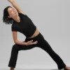 Leggings High-Waist y corte acampanado 7/8 Alo Softsculpt - Negro