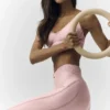 Leggings Mirage 7/8 de la línea Airlift - Rosa champán