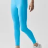 Leggings Superset High-Waist 7/8 Alo Softsculpt - Azul celeste