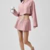 Chaqueta corta con cremallera completa «Fan Favorite» - Rosa vintage