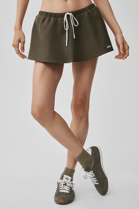 Microfalda de talle bajo favorita de los fans - Olive Tree