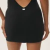 Mini vestido con cuello halter Summer Soiree - Negro
