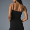 Minivestido de punto estilo denim - Negro/Antracita