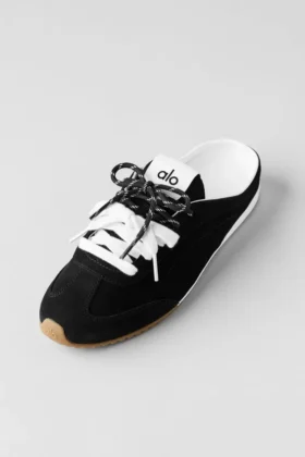 Mule tipo zapatilla Alo Sunset – Negro