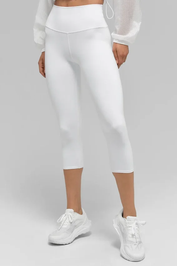Pantalón capri High-Waist Airbrush de Alo | Leggings para mujer