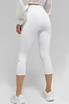 Pantalón capri High-Waist Airbrush de Alo | Leggings para mujer