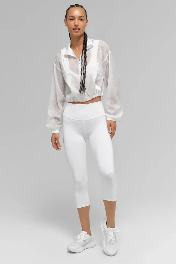 Pantalón capri High-Waist Airbrush de Alo | Leggings para mujer