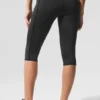 Pantalón capri High-Waist Airlift – Negro