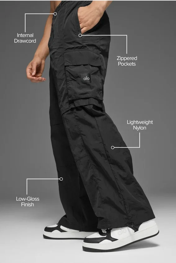 Pantalón cargo Axis - Negro