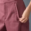 Pantalón cargo de pierna ancha (largo) - Burdeos trufado