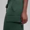 Pantalón cargo de punto High-Waist Scholar - Verde trébol