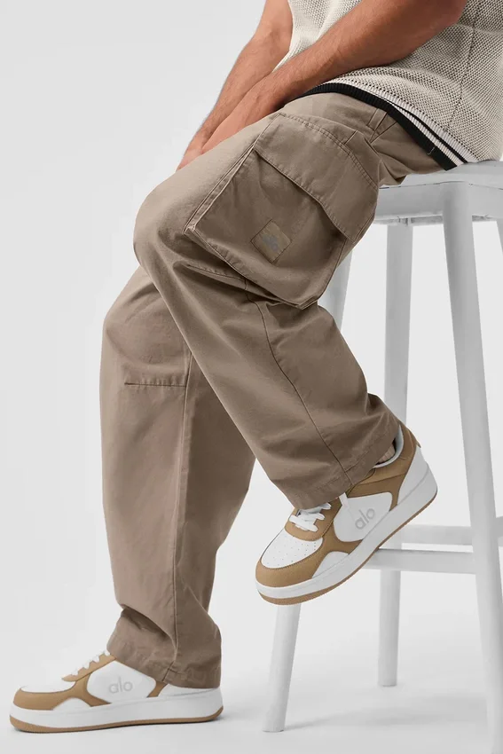 Pantalón cargo de ripstop - Gravel