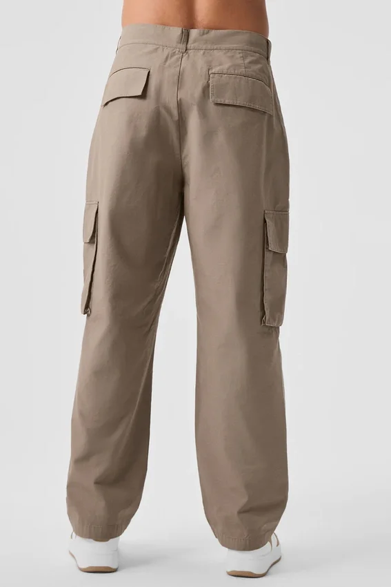 Pantalón cargo de ripstop - Gravel