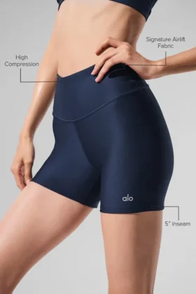 Pantalón corto Airlift Energy de 5″ – Azul marino