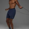 Pantalón corto Conquer React Performance de 7" - Azul marino