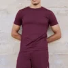 Pantalón corto Conquer React Performance de 7" - Burdeos