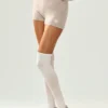 Pantalón corto Embrace de cachemira High-Waist - Oat Heather