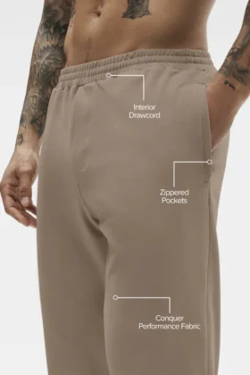 Pantalón de chándal Conquer Max Performance – Grava