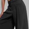 Pantalón de pierna ancha Main Act - Negro
