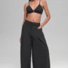 Pantalón de pierna ancha Main Act - Negro