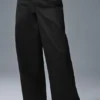 Pantalón de pierna ancha Wanderlust - Negro