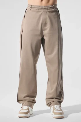 Pantalón de pierna recta Edition Sueded - Gravel