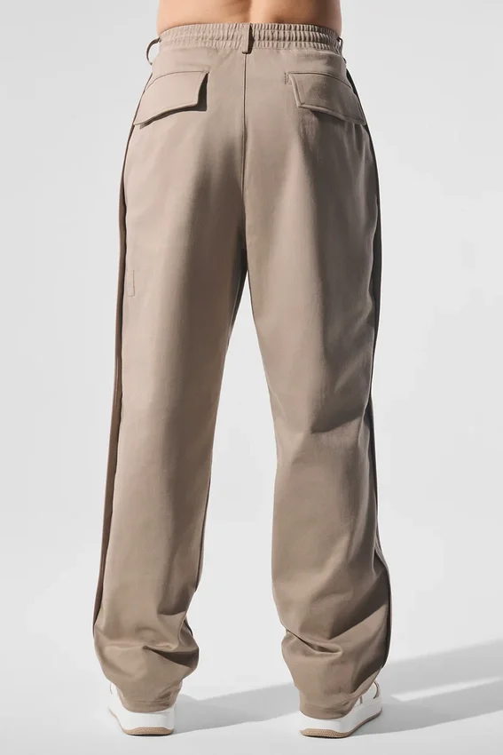 Pantalón de pierna recta Edition Sueded - Gravel