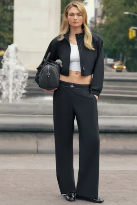 Pantalón de traje (largo) - Negro