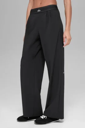 Pantalón de traje (largo) – Negro