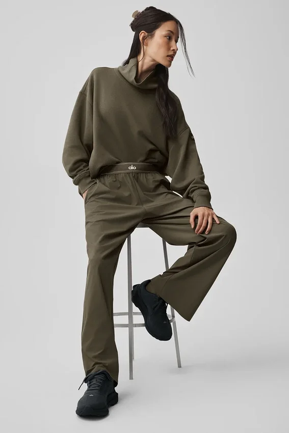 Pantalón de traje (Regular) - Olive Tree