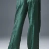 Pantalón deportivo de pierna ancha Afterglow - Winter Ivy