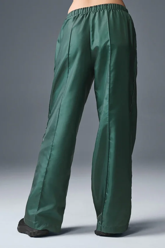 Pantalón deportivo de pierna ancha Afterglow - Winter Ivy