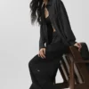 Pantalón Dreamscape High-Waist (corte regular) - Negro