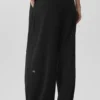 Pantalón Dreamscape High-Waist (corte regular) - Negro