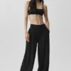 Pantalón Dreamscape High-Waist (corte regular) - Negro