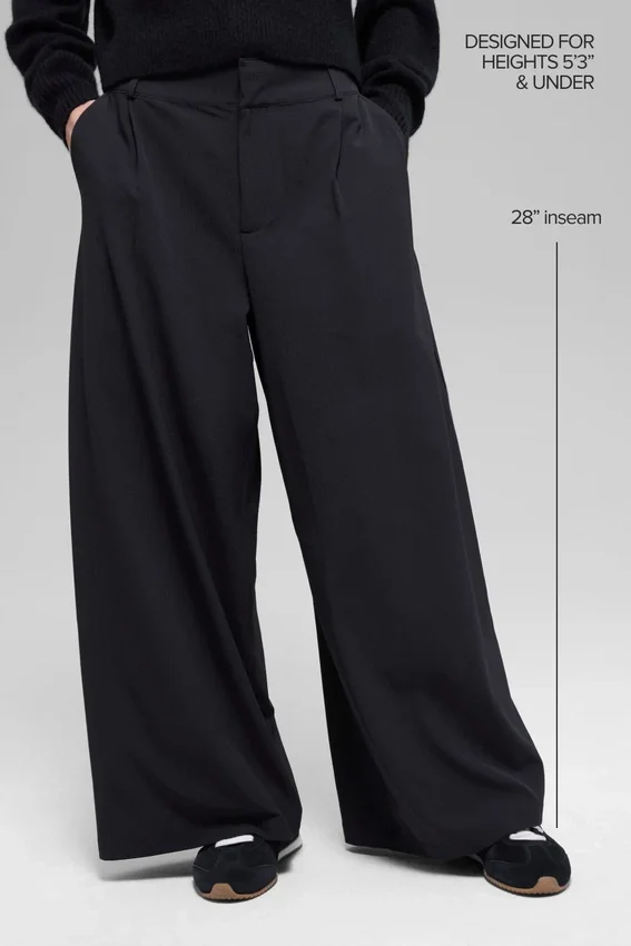 Pantalón Dreamscape High-Waist (pantalones cortos) - Negro